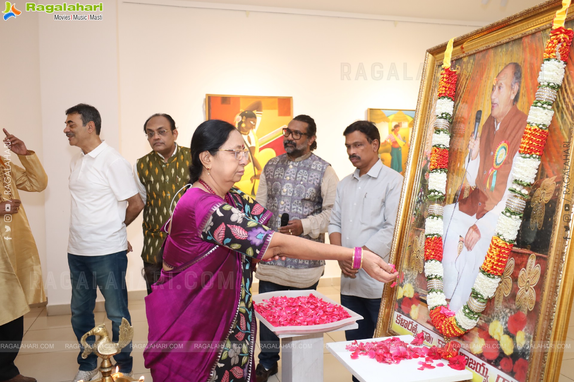 Dr. Kapu Rajaiah's Centenary Celebrations at Chitramayee State Gallery of Art