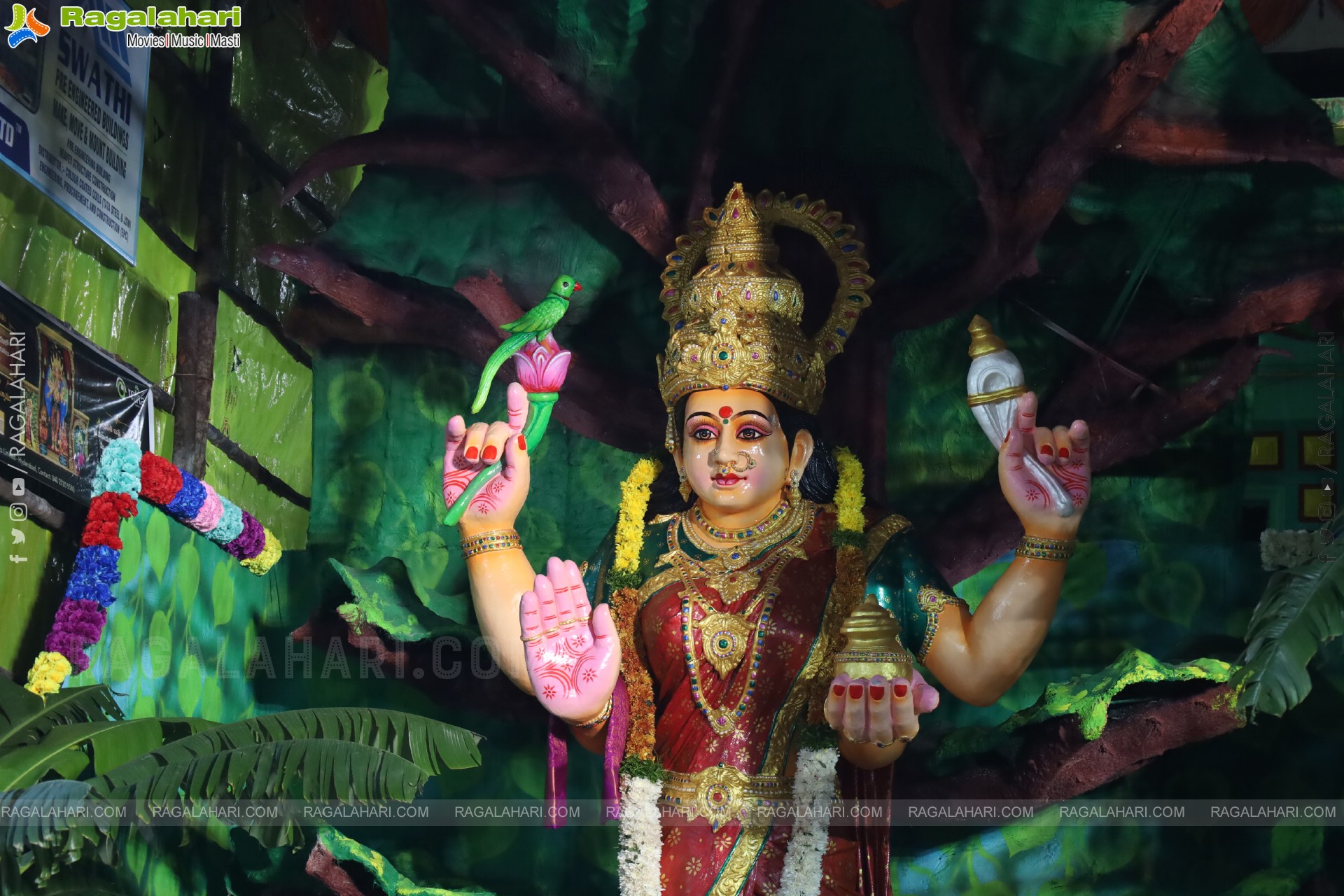 Khairatabad Ganesh 2025 as Vishwashanti Maha Shakti Ganapati - 69 feet Tall Idol