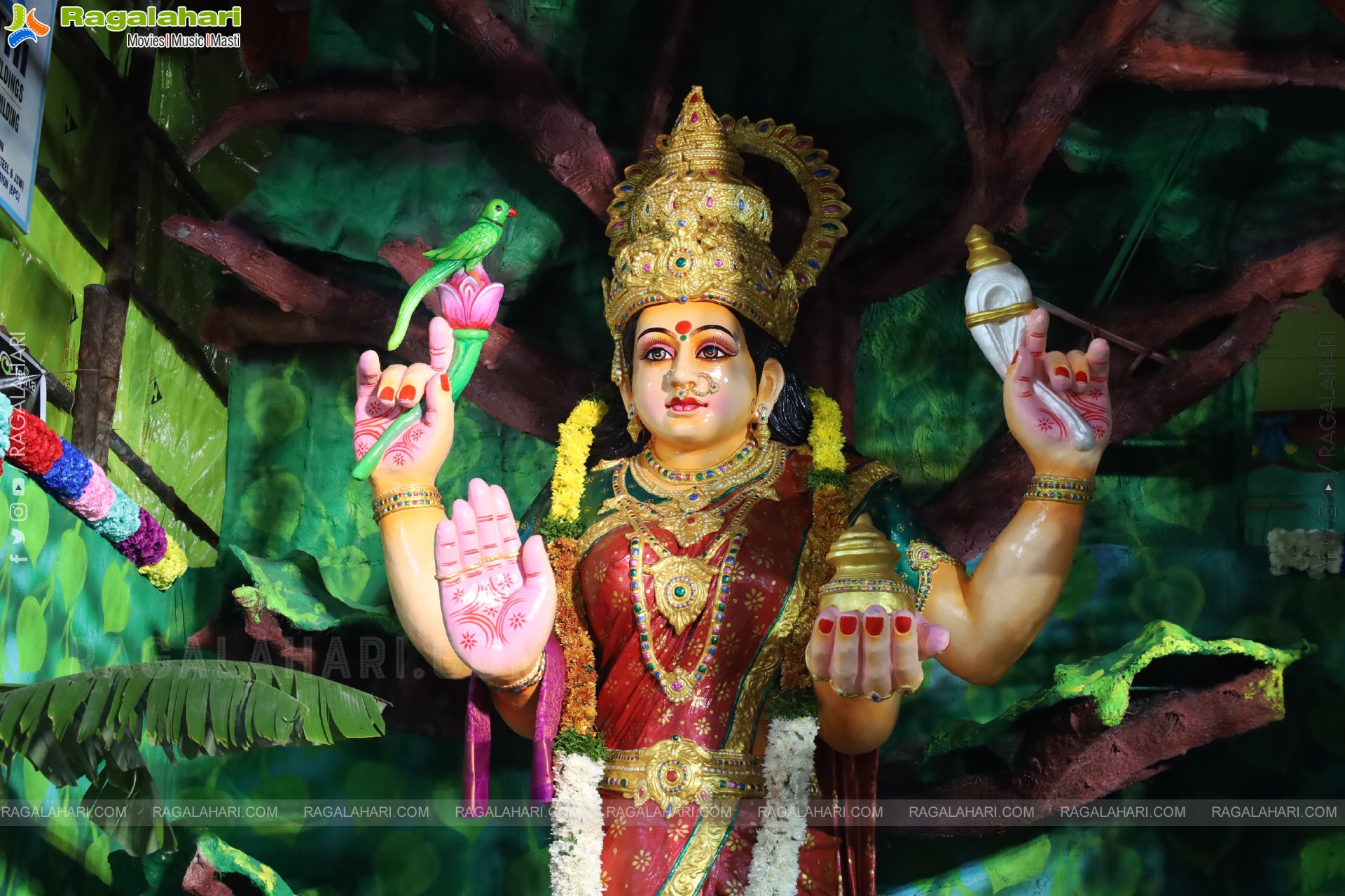 Khairatabad Ganesh 2025 as Vishwashanti Maha Shakti Ganapati - 69 feet Tall Idol