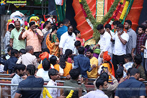 Khairatabad Ganesh 2025 as Vishwashanti Maha Shakti Ganapati