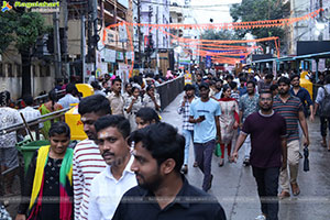 Khairatabad Ganesh 2025 as Vishwashanti Maha Shakti Ganapati