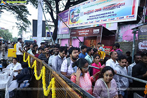 Khairatabad Ganesh 2025 as Vishwashanti Maha Shakti Ganapati