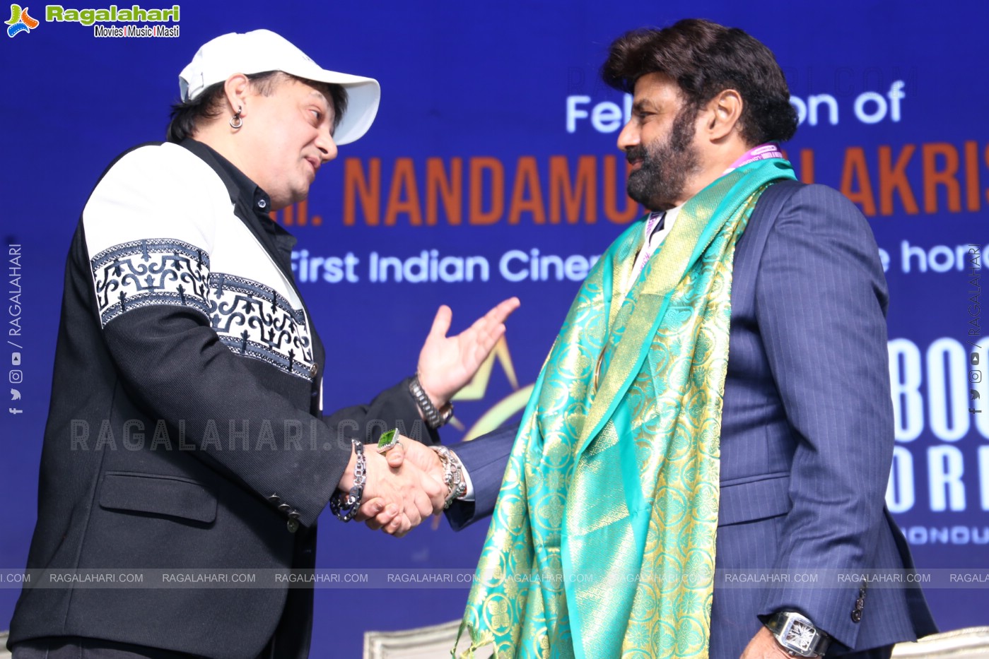Felicitation of NBK by World Book of Records Event