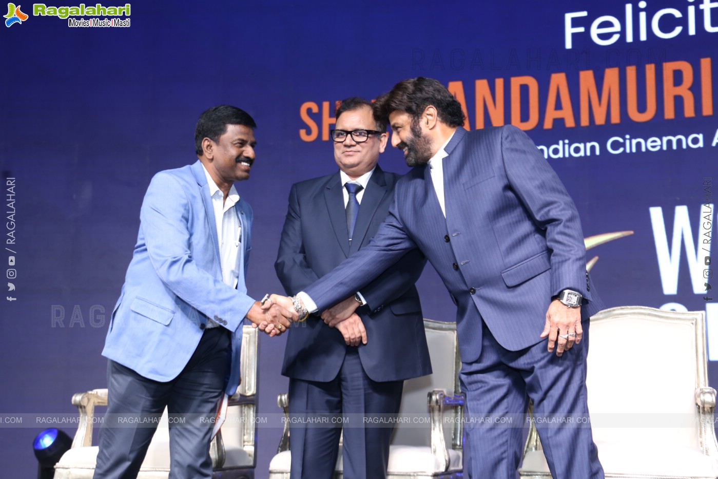 Felicitation of NBK by World Book of Records Event