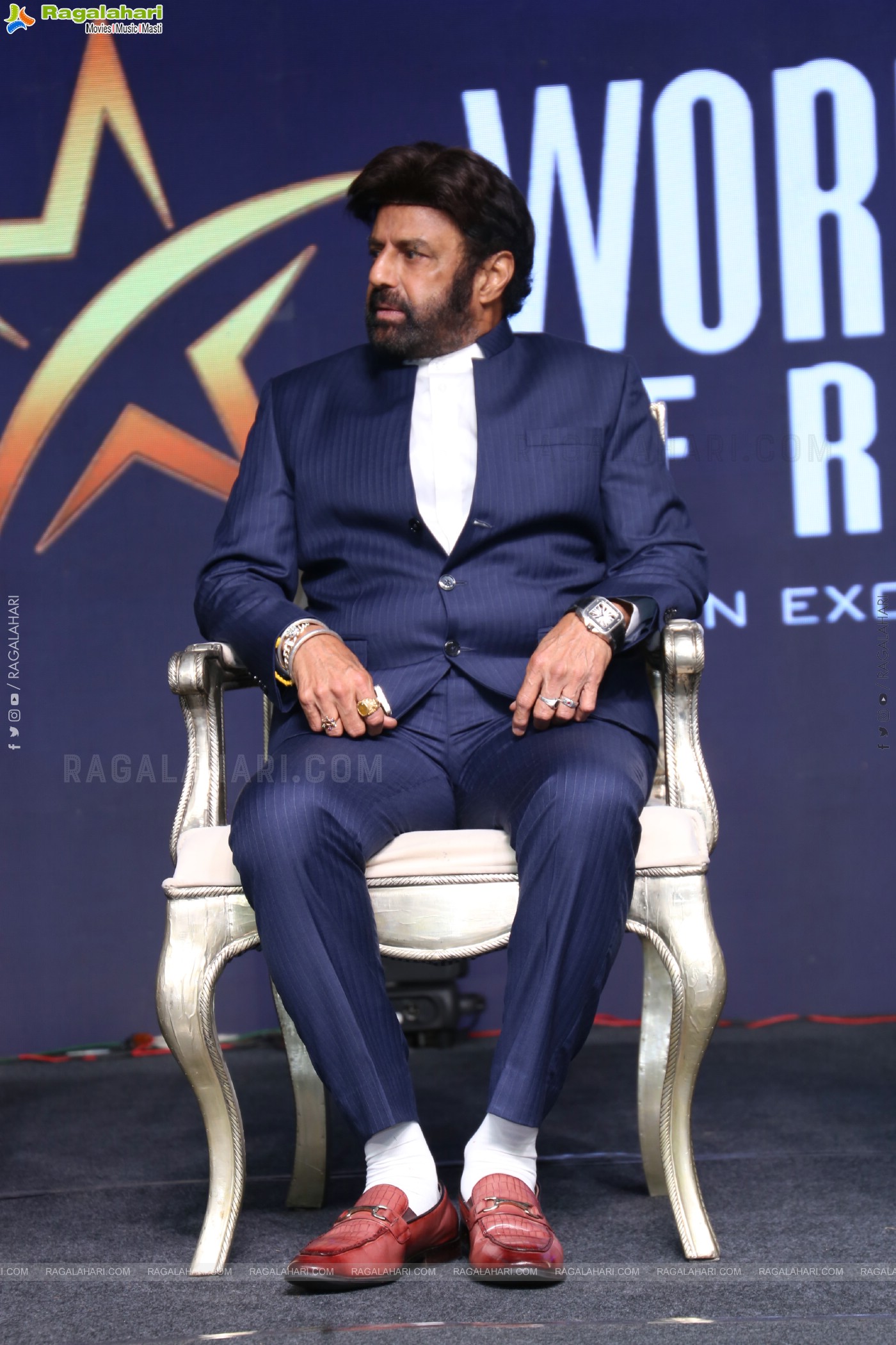 Felicitation of NBK by World Book of Records Event