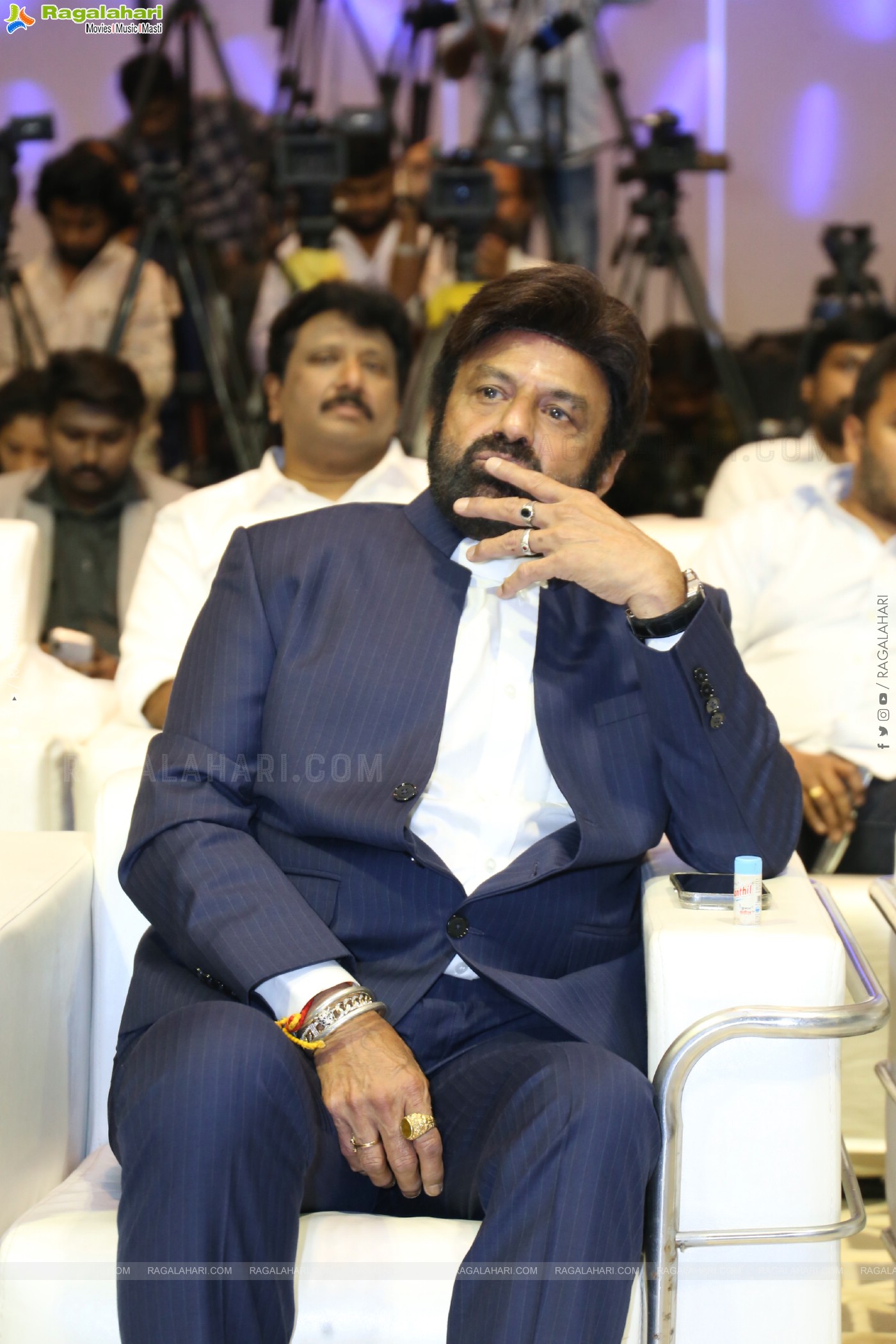 Felicitation of NBK by World Book of Records Event