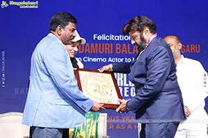 Felicitation of NBK by World Book of Records