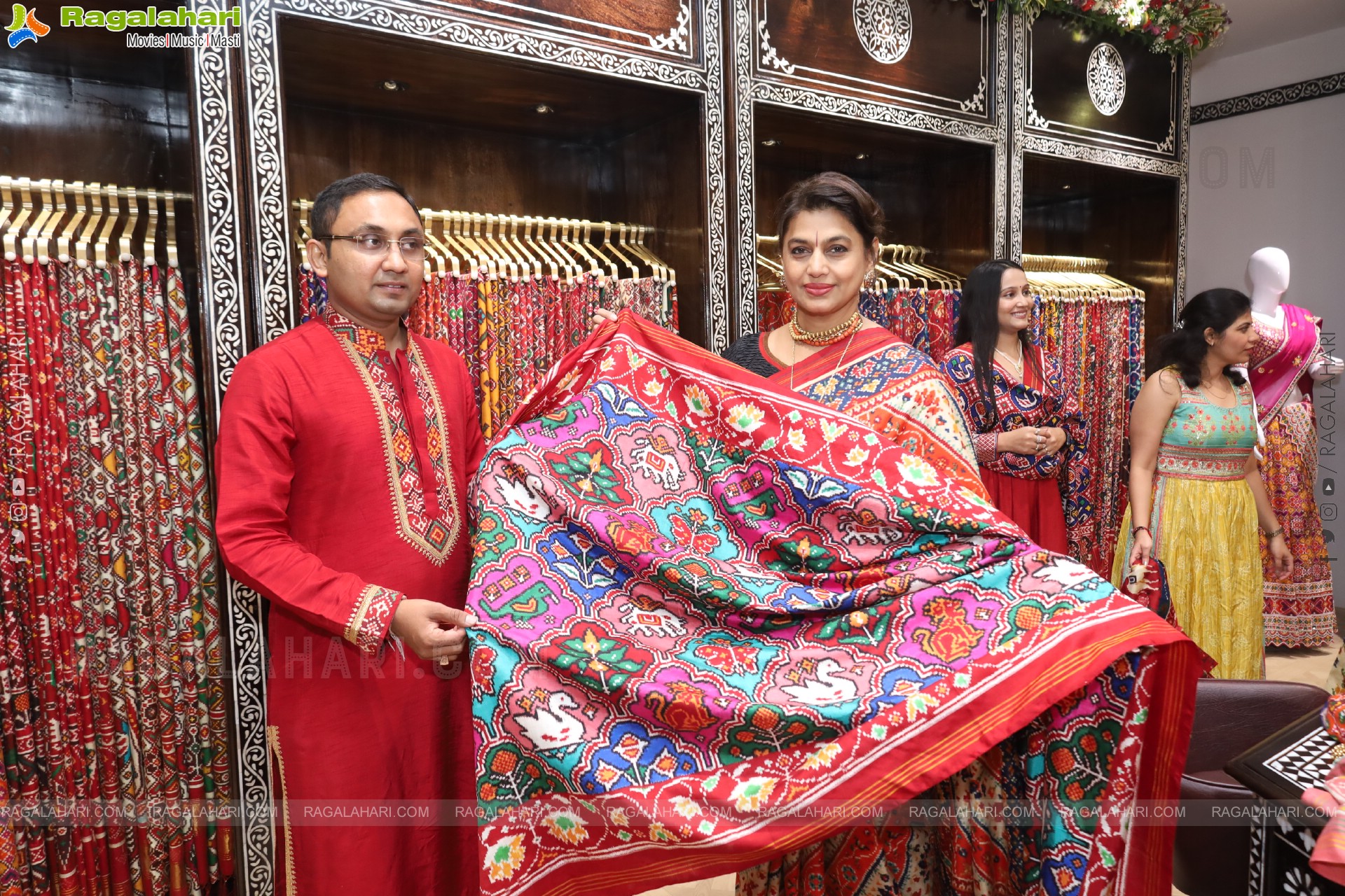 PATOLA: Exclusive Patan Patola Designs Showroom Launch, Hyderabad
