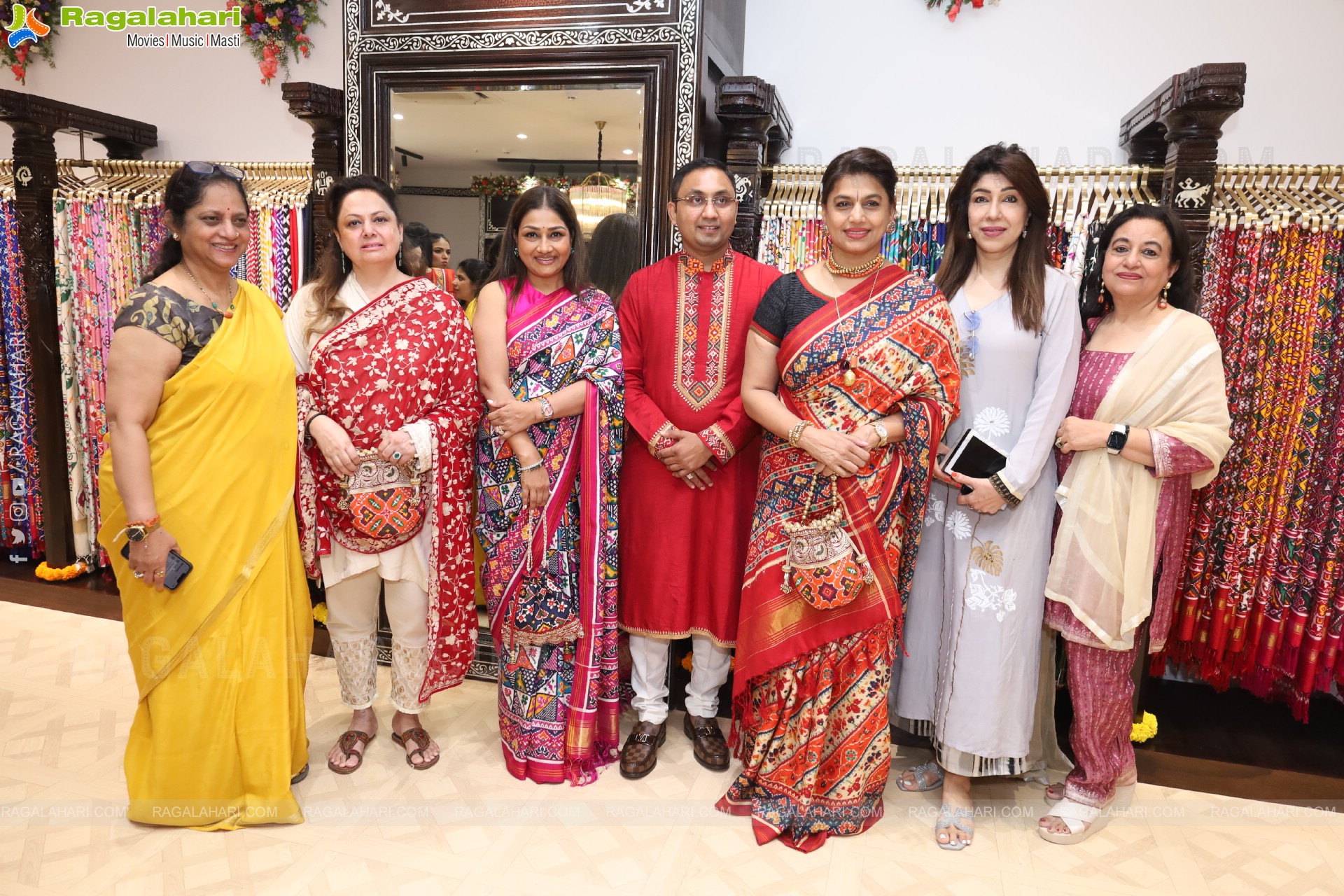 PATOLA: Exclusive Patan Patola Designs Showroom Launch, Hyderabad