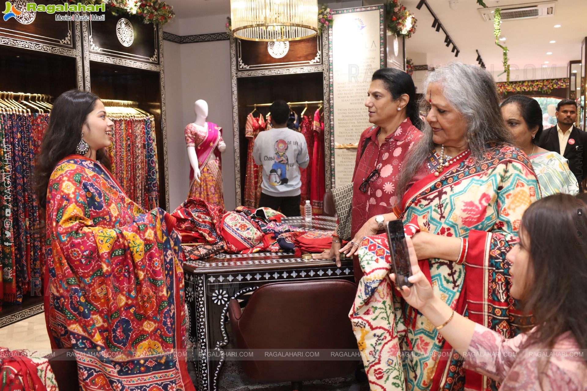 PATOLA: Exclusive Patan Patola Designs Showroom Launch, Hyderabad