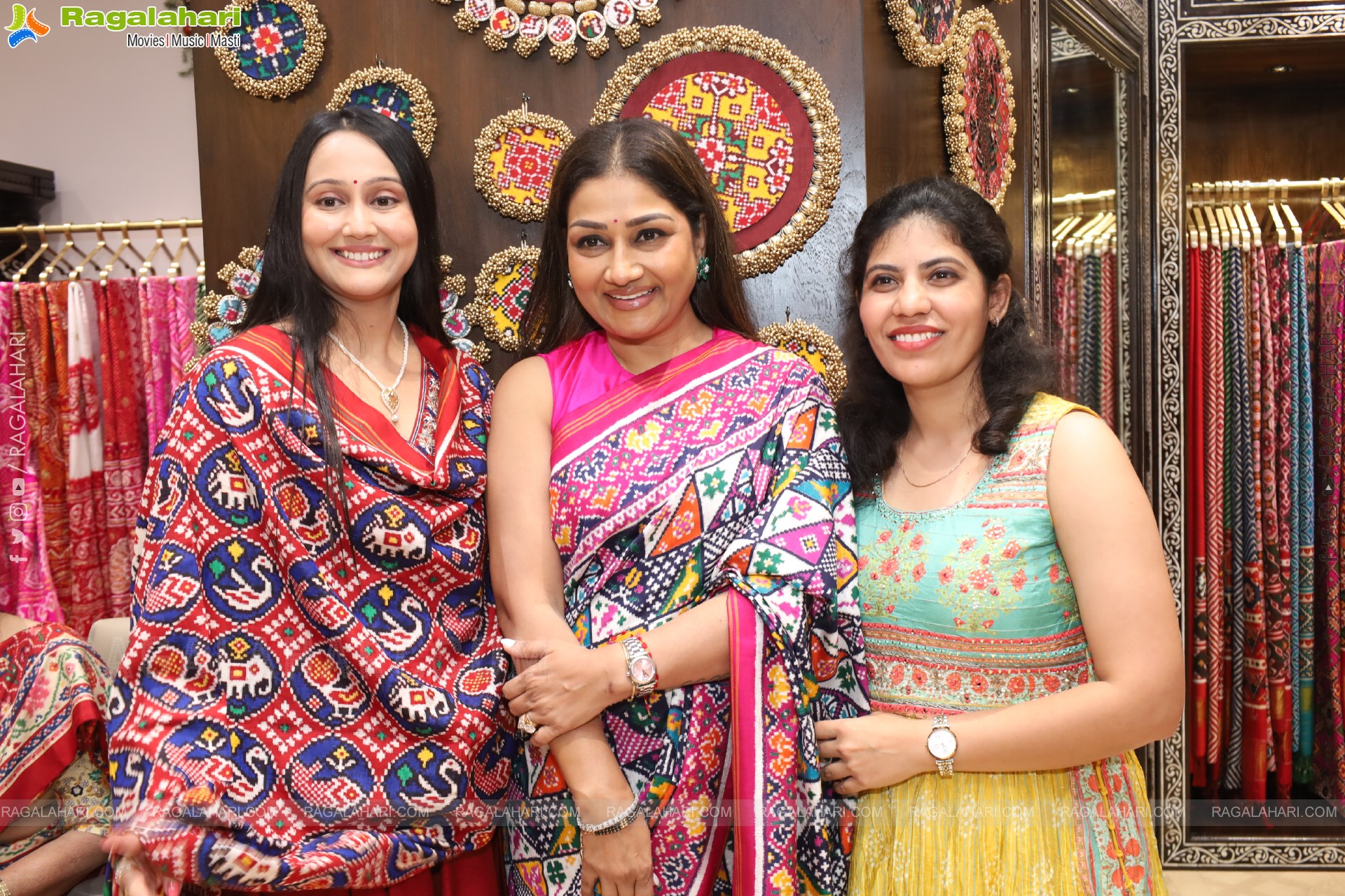 PATOLA: Exclusive Patan Patola Designs Showroom Launch, Hyderabad