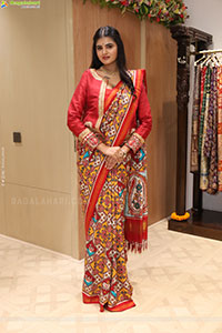 PATOLA: Exclusive Patan Patola Designs Showroom Launch