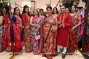 PATOLA: Exclusive Patan Patola Designs Showroom Launch