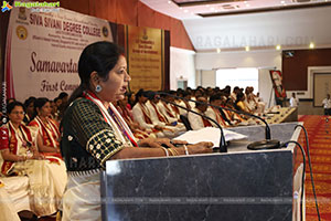 Siva Sivani Degree College Celebrates Samavartana 2025 