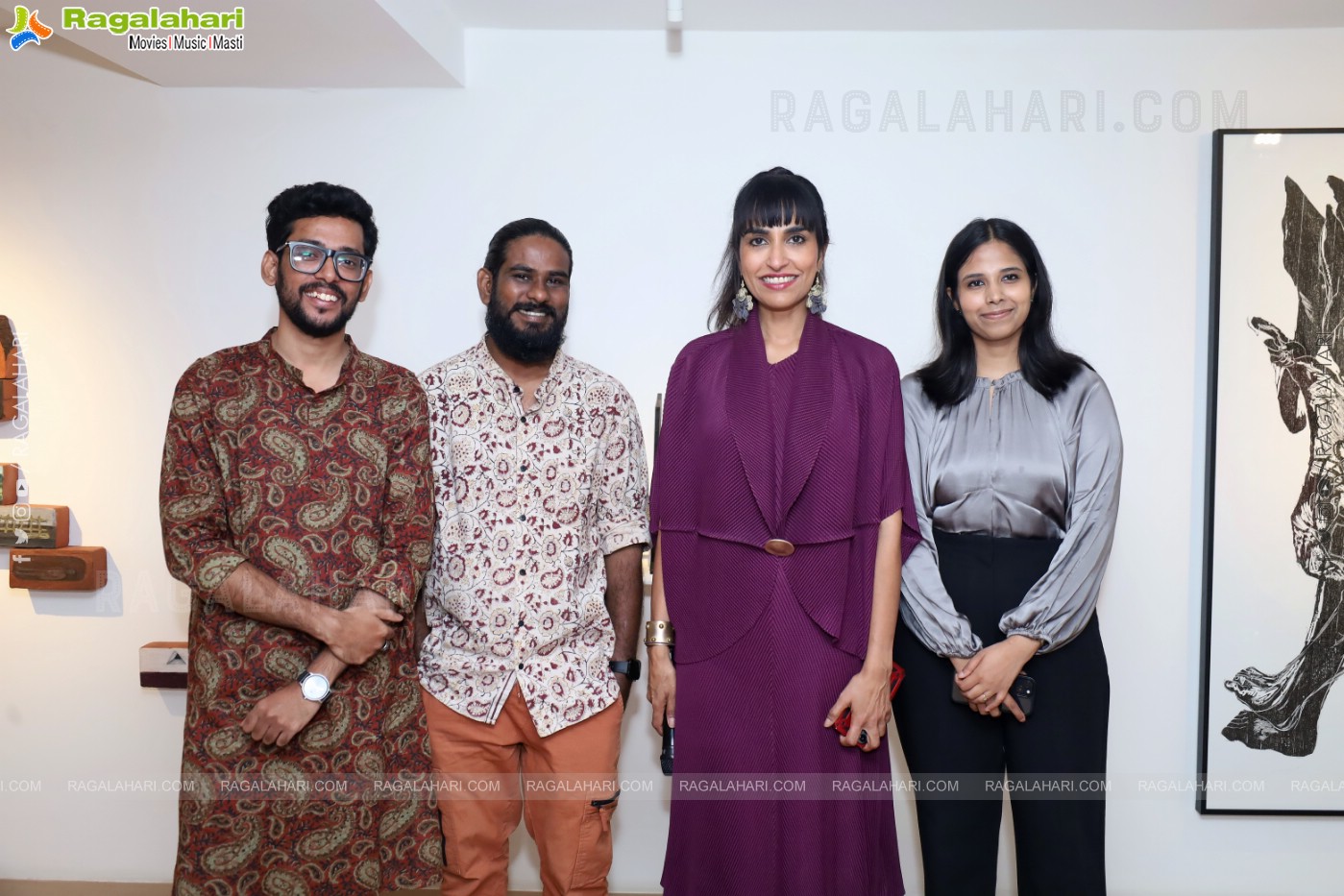 Triloka - An Exhibition Of Artworks at Shrishti Art Gallery, Hyderabad