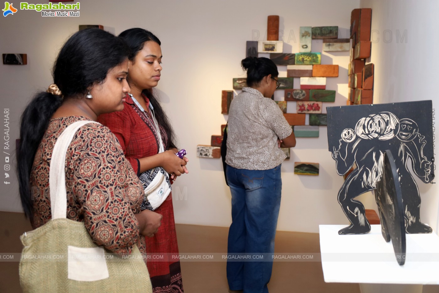 Triloka - An Exhibition Of Artworks at Shrishti Art Gallery, Hyderabad
