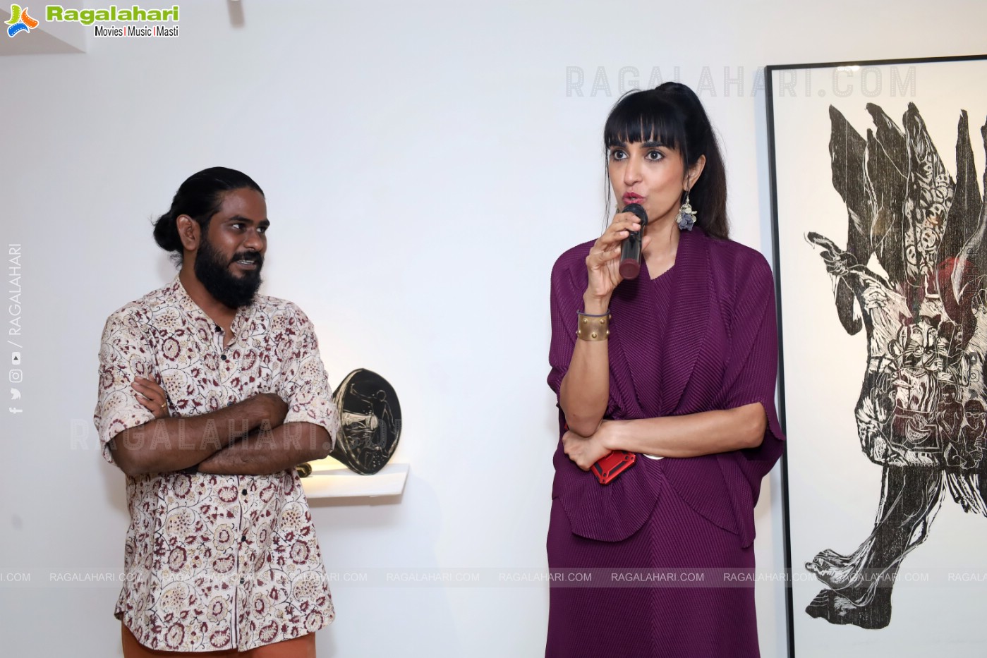 Triloka - An Exhibition Of Artworks at Shrishti Art Gallery, Hyderabad