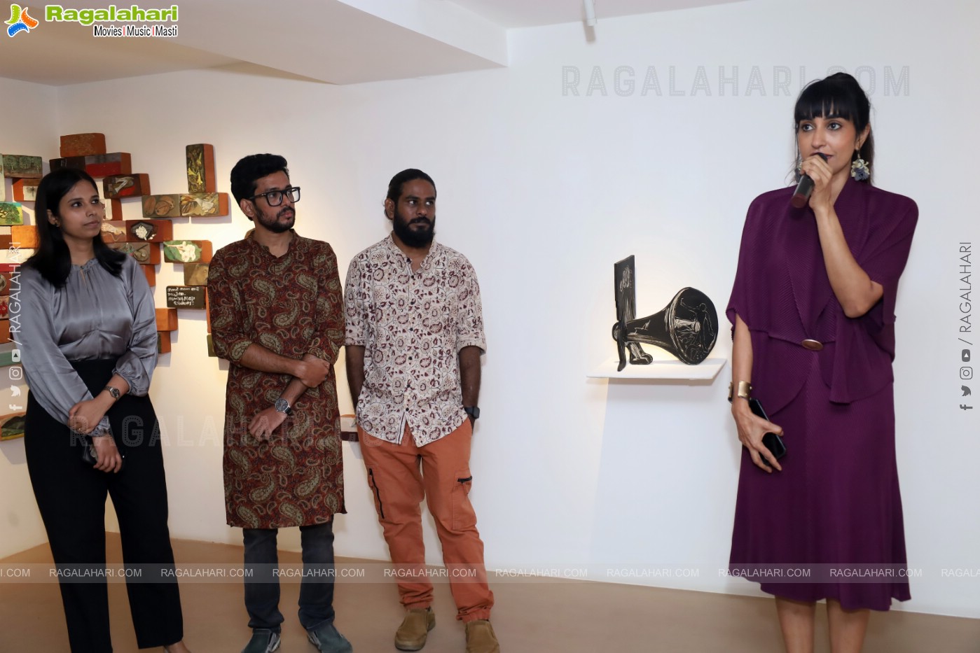 Triloka - An Exhibition Of Artworks at Shrishti Art Gallery, Hyderabad