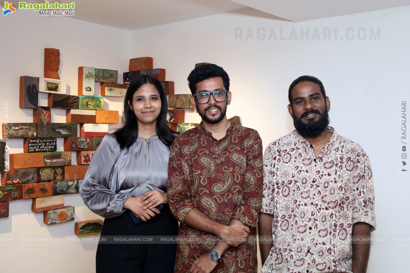 Triloka - An Exhibition Of Artworks at Shrishti Art Gallery, Hyderabad