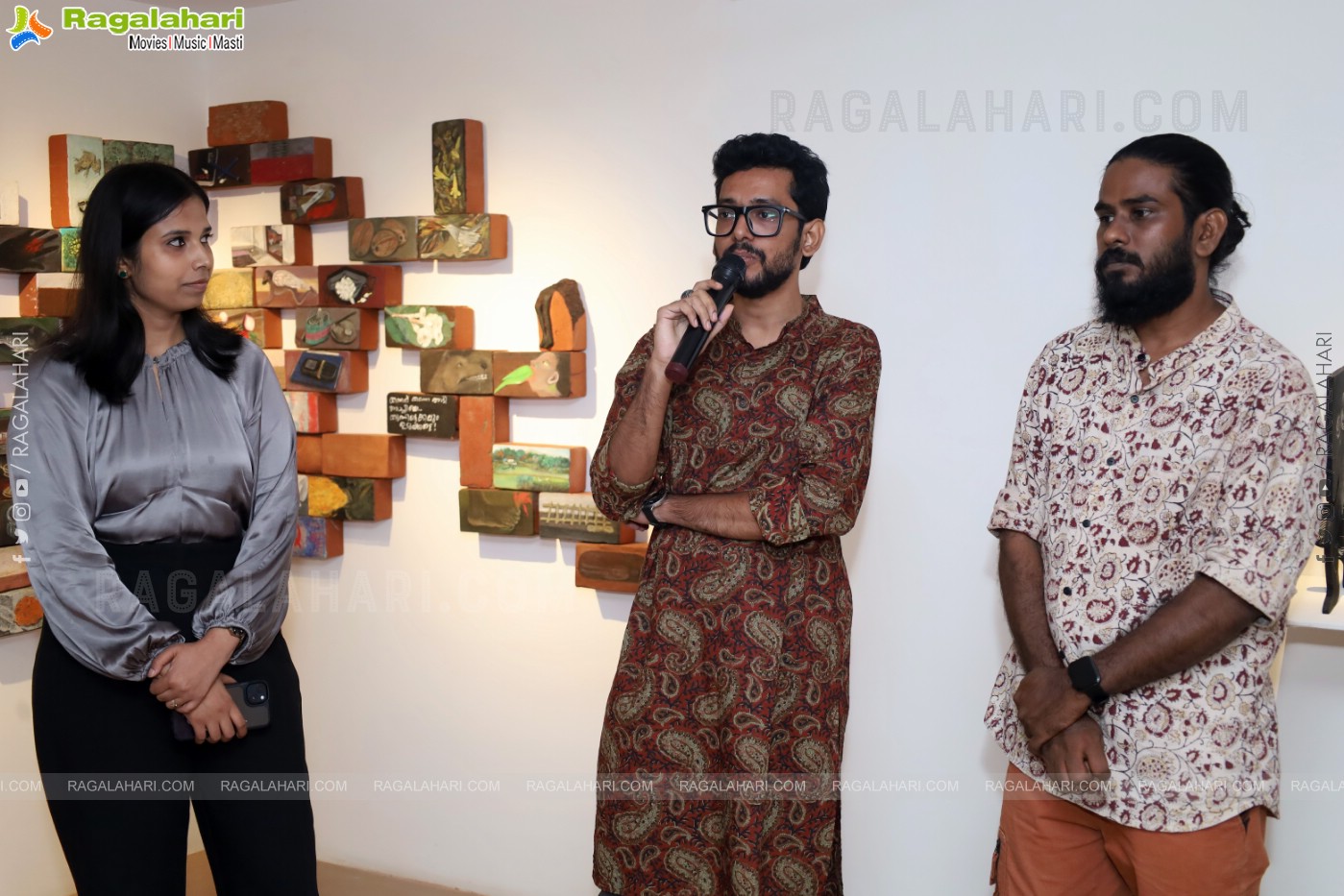 Triloka - An Exhibition Of Artworks at Shrishti Art Gallery, Hyderabad