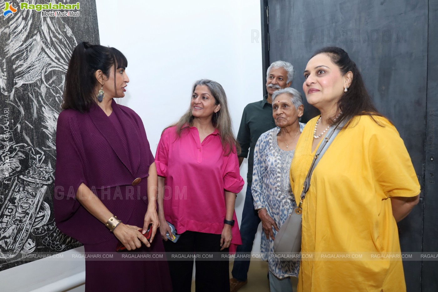 Triloka - An Exhibition Of Artworks at Shrishti Art Gallery, Hyderabad