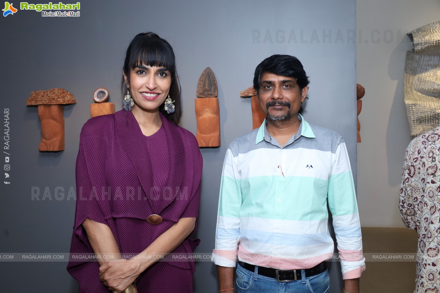 Triloka - An Exhibition Of Artworks at Shrishti Art Gallery, Hyderabad