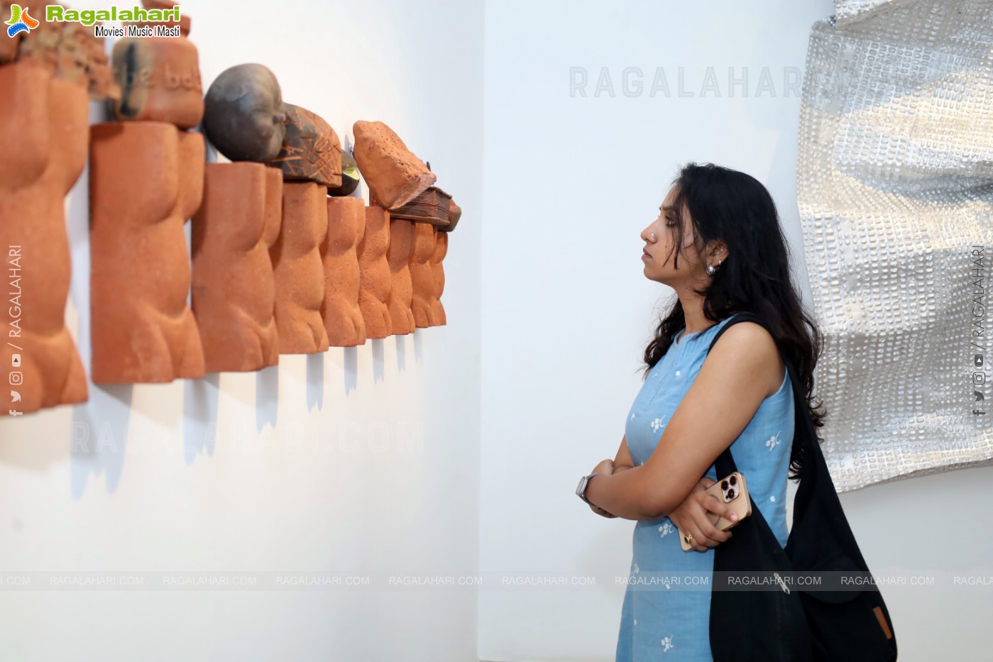 Triloka - An Exhibition Of Artworks at Shrishti Art Gallery, Hyderabad