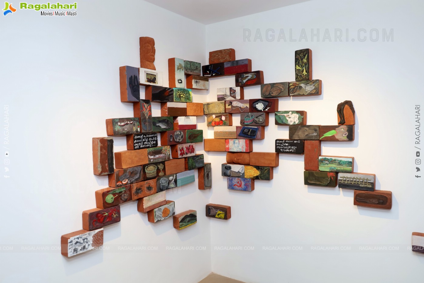 Triloka - An Exhibition Of Artworks at Shrishti Art Gallery, Hyderabad