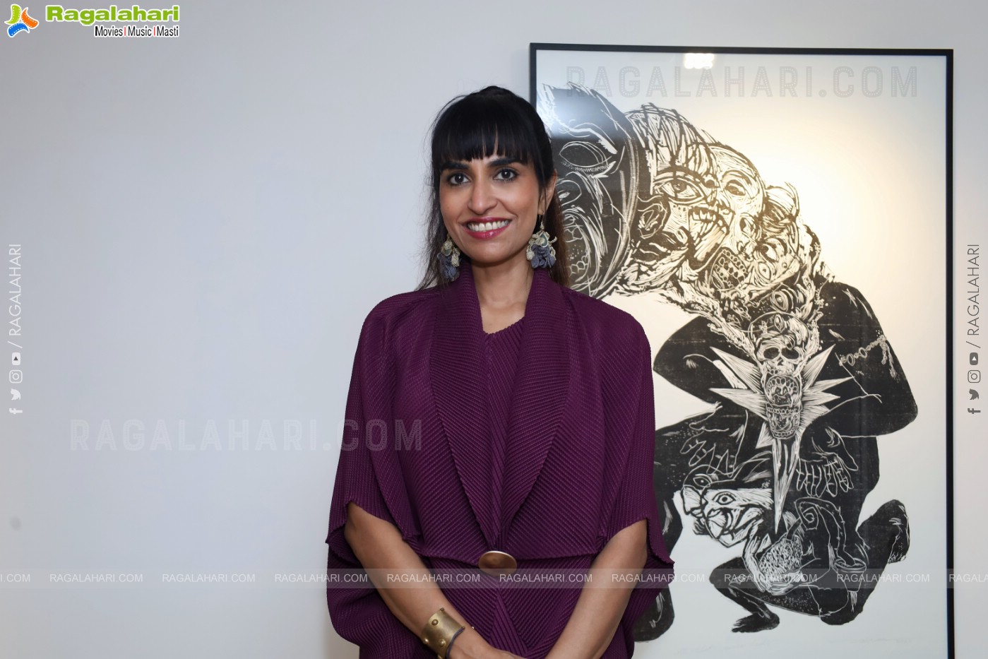 Triloka - An Exhibition Of Artworks at Shrishti Art Gallery, Hyderabad