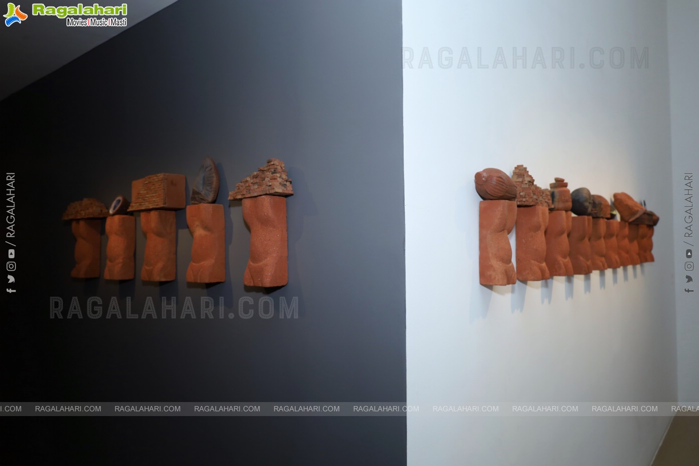 Triloka - An Exhibition Of Artworks at Shrishti Art Gallery, Hyderabad