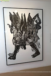 Triloka - An Exhibition Of Artworks at Shrishti Art Gallery