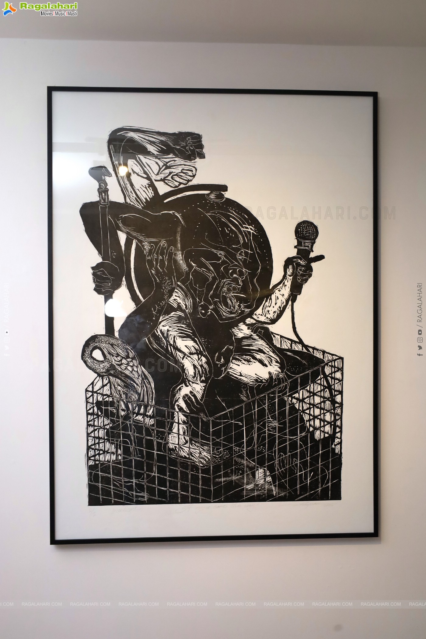 Triloka - An Exhibition Of Artworks at Shrishti Art Gallery, Hyderabad