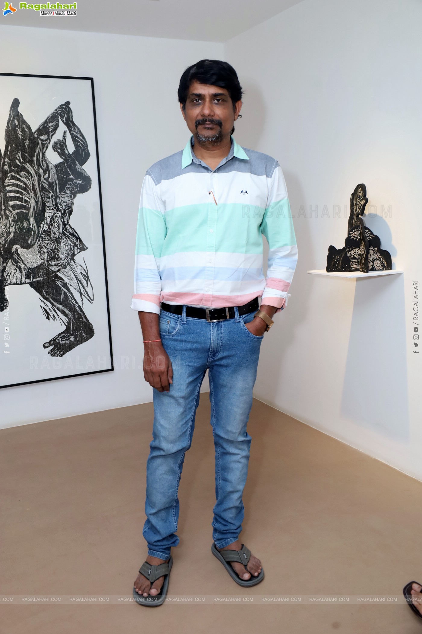 Triloka - An Exhibition Of Artworks at Shrishti Art Gallery, Hyderabad