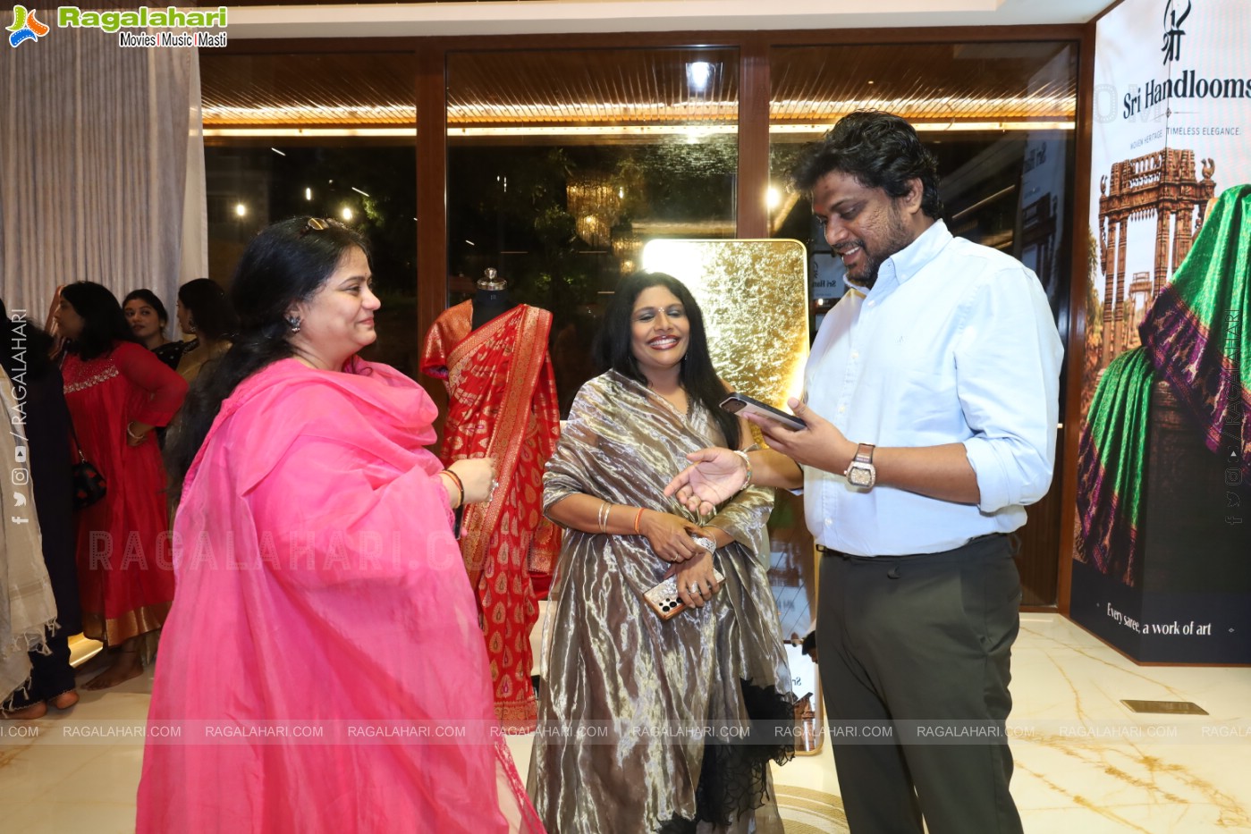 Exclusive Pre-Launch Showcase: Handloom Sarees of India at Shree Handlooms, Jubilee Hills