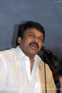 Chiranjeevi's first press meet as a Politician 