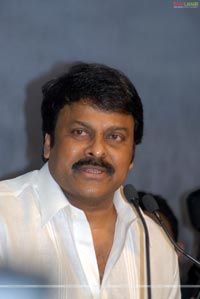 Chiranjeevi's first press meet as a Politician 