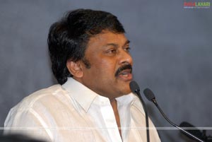 Chiranjeevi's first press meet as a Politician 