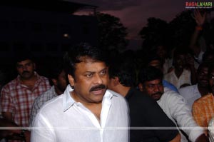 Chiru Tea Party at Ramanaidu Studios