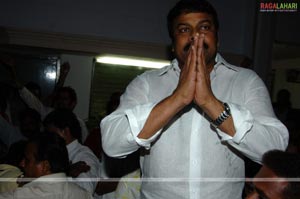 Chiru Tea Party at Ramanaidu Studios