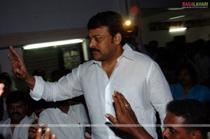 Chiru Tea Party at Ramanaidu Studios