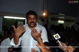 Chiru Tea Party at Ramanaidu Studios