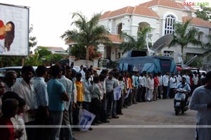 Chiru Tea Party at Ramanaidu Studios