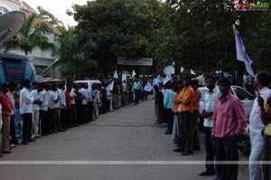 Chiru Tea Party at Ramanaidu Studios