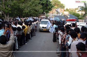 Chiru Tea Party at Ramanaidu Studios