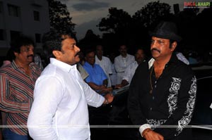 Chiranjeevi Dinner Party at Ramanaidu Studios