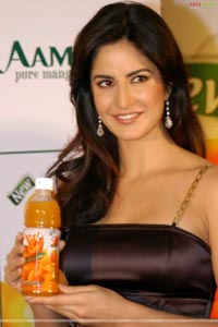 Katrina Khaif at Aam Sutra Slice Publicity Campaign In Hyderabad