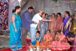 Krishnamraju daughters Parikini Function