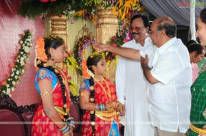 Krishnamraju daughters Parikini Function