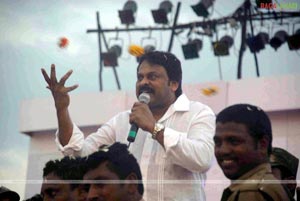 Chiru's Praja Rajyam Anouncement