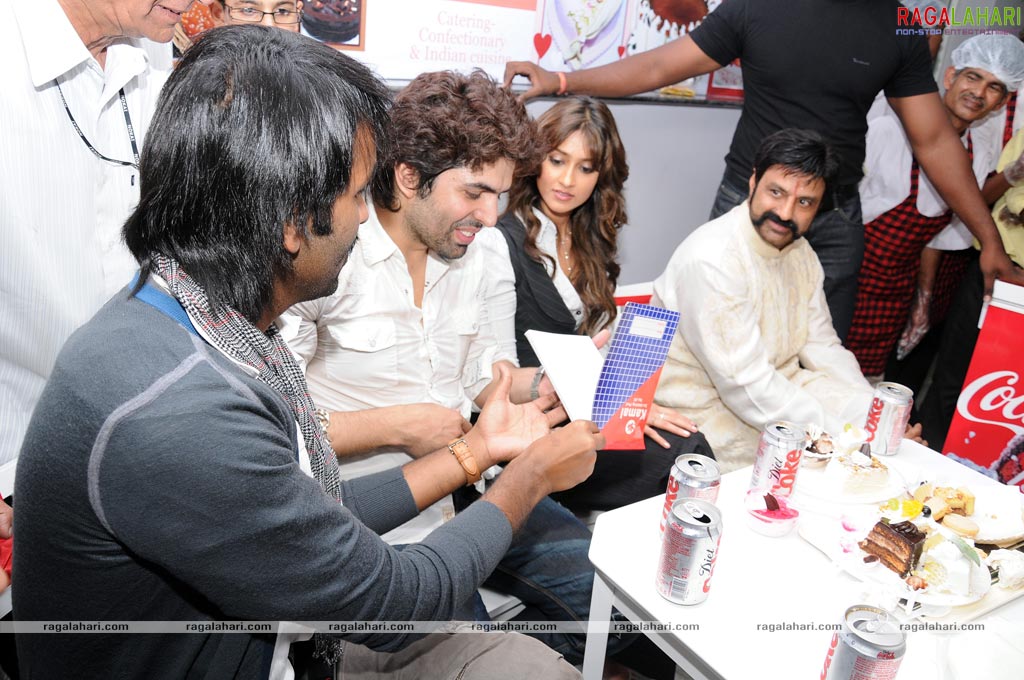 Balakrishna, Vishnu & Ileana Launches Almas Bakery